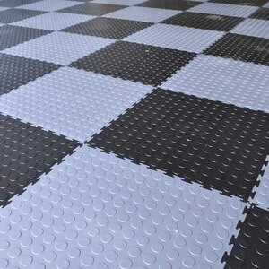 Anti slip Rubber tiles Mats 2 1 - Interlocking Rubber Tiles